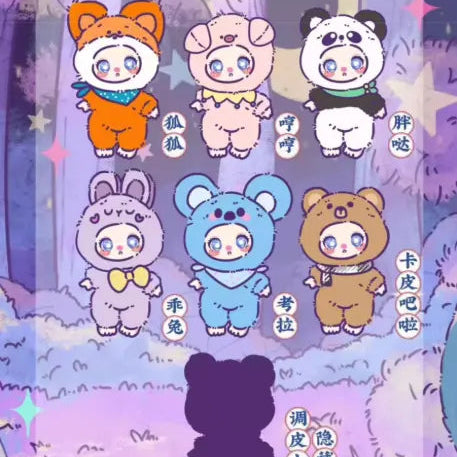 Llavero Liila's Zoo Lucky Cat V2 Blind Box| Original