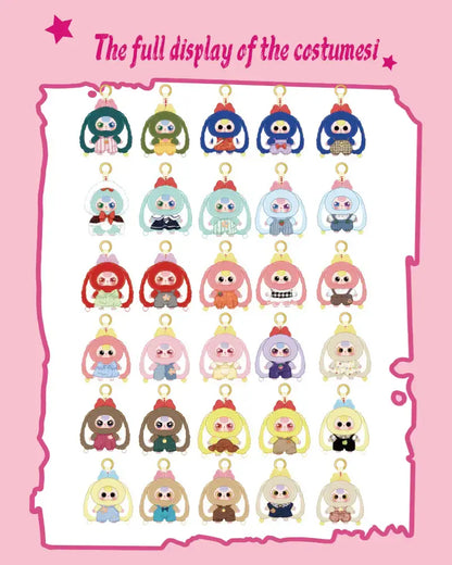 Llavero Baby_Three Macarron Cute Buny | Original