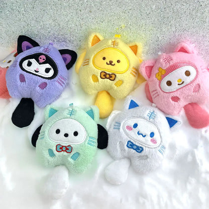 Llavero Estilo Sanrio Gato Kuromi Cinnamoroll Kawaii| Genérico