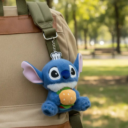 Llavero Peluche Kawaii Tipo Stitch Chef Cute Suave Genérico