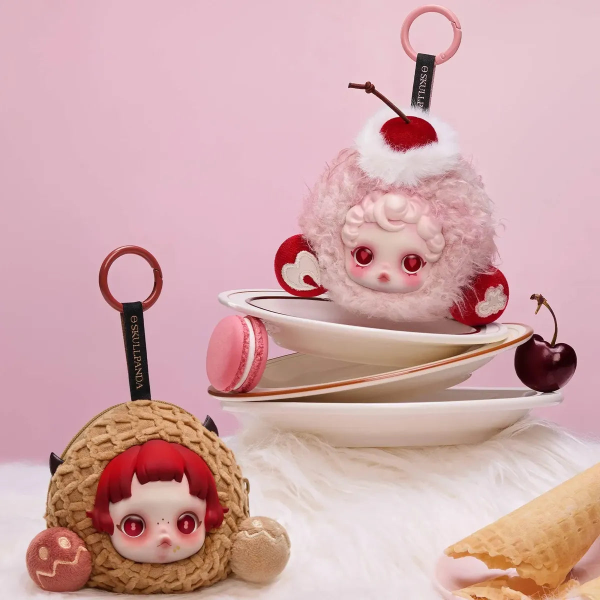 Llavero Skullpanda Para Auriculares Pop Mart Reserva Importación
