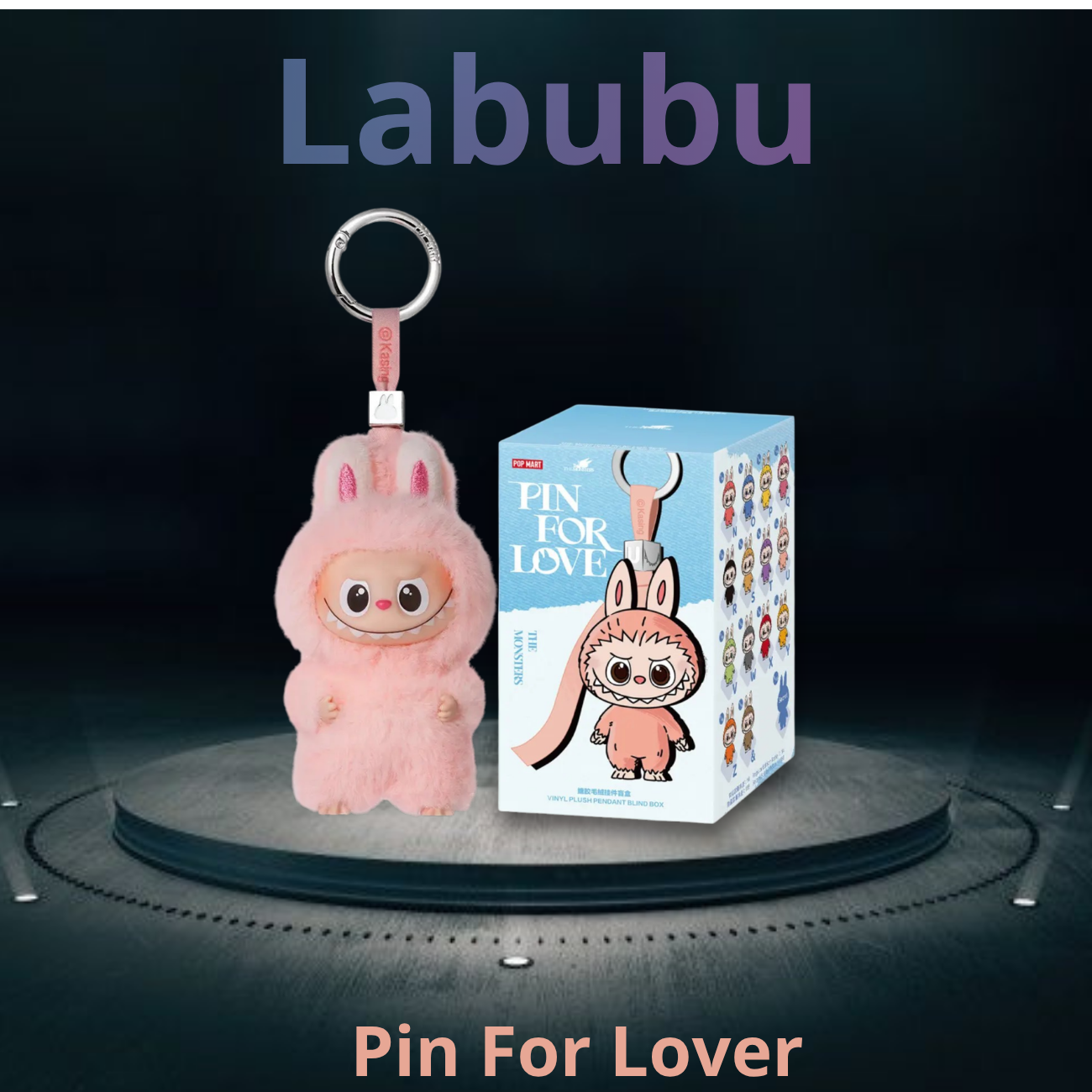 Llavero Labubu Mart Pin Of Love Original | POP MART