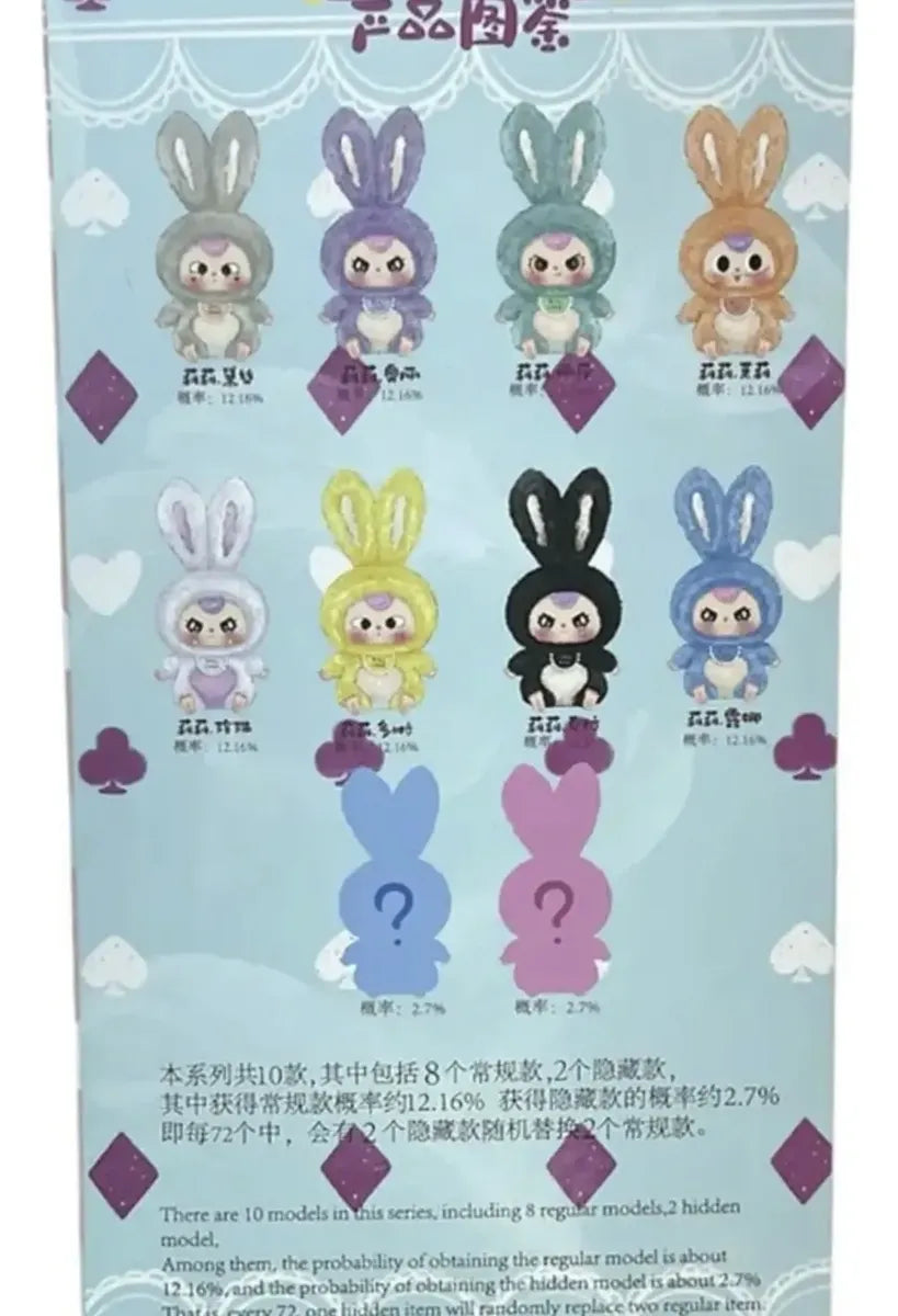 Llavero Surprise Baby Three Lily Rabbit Town Plush Original
