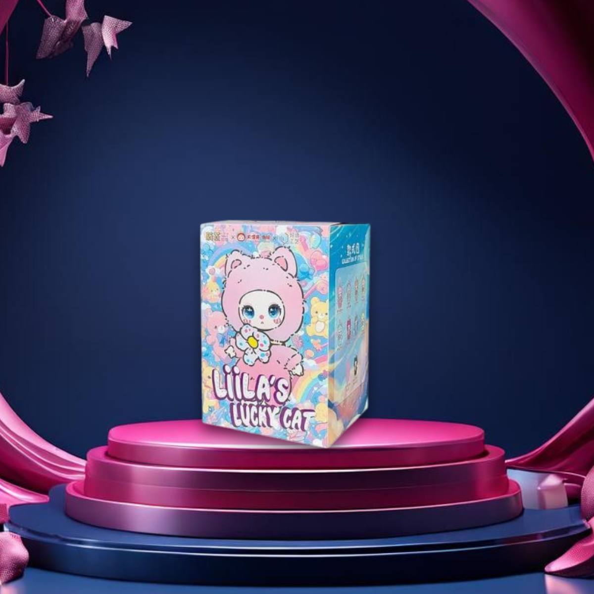 Llavero Liila's Zoo Lucky Cat V2 Blind Box| Original