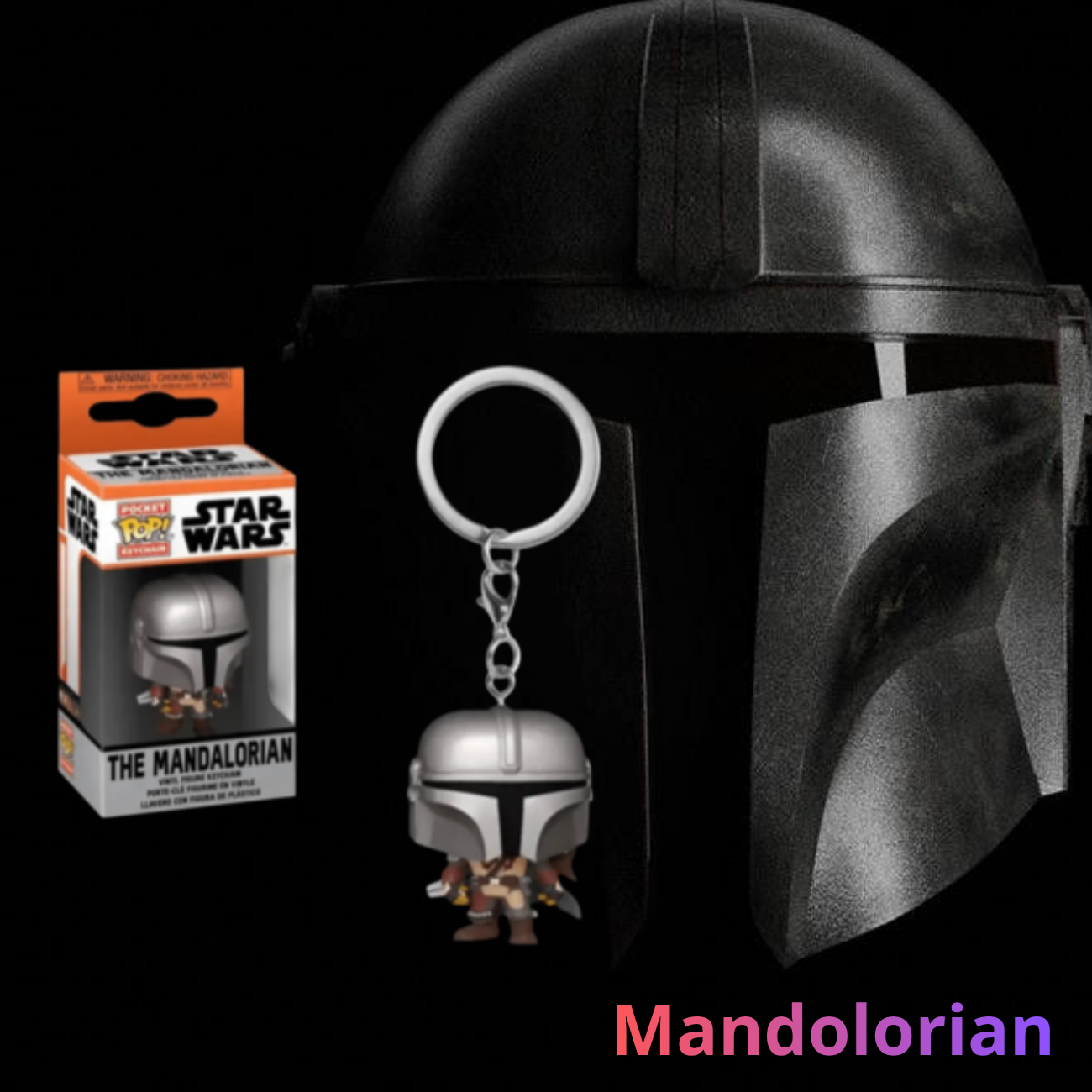 Llavero Pocket Pop The Mandorian blind box | Genérico
