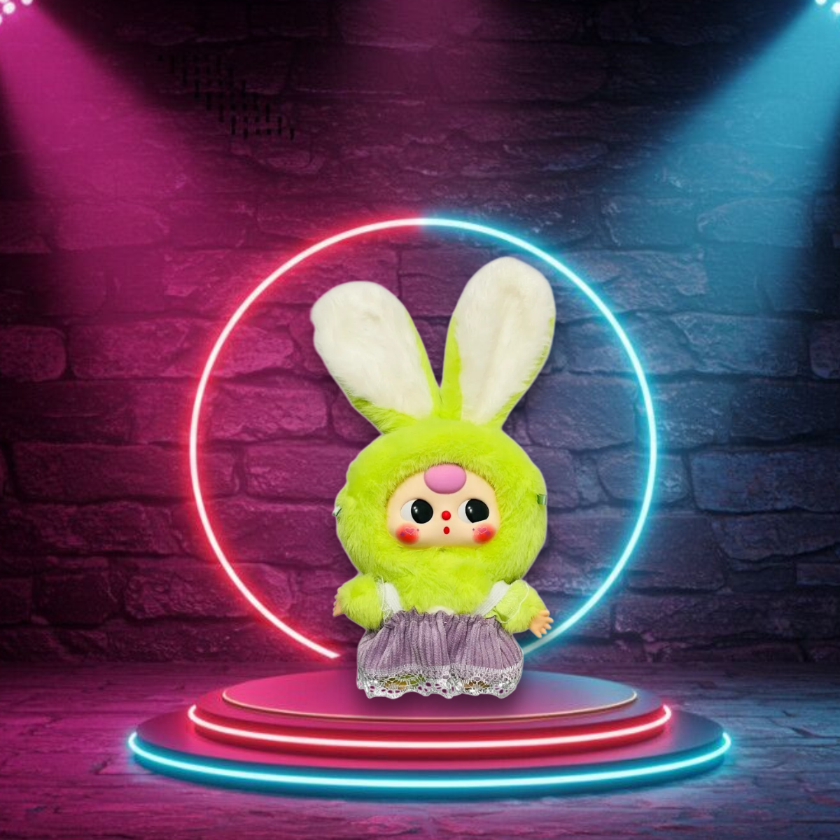 Llavero Surprise Baby Three Lily Rabbit Town Plush Original