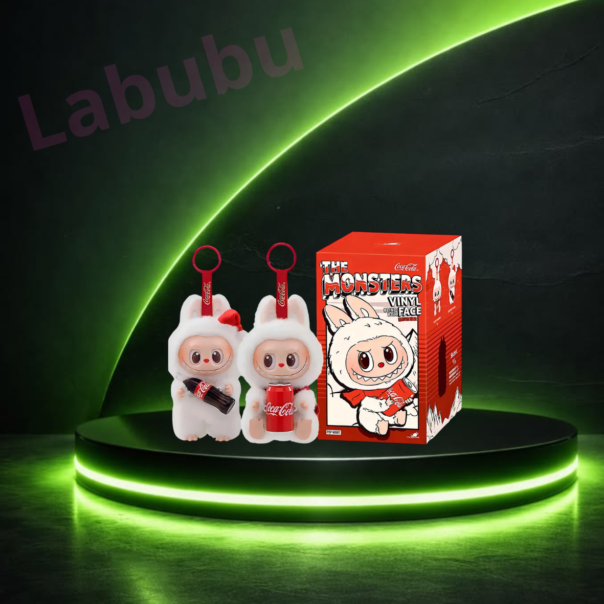 Llavero Labubu Monters Coca-Cola Blind Box coleccionable | Genérico
