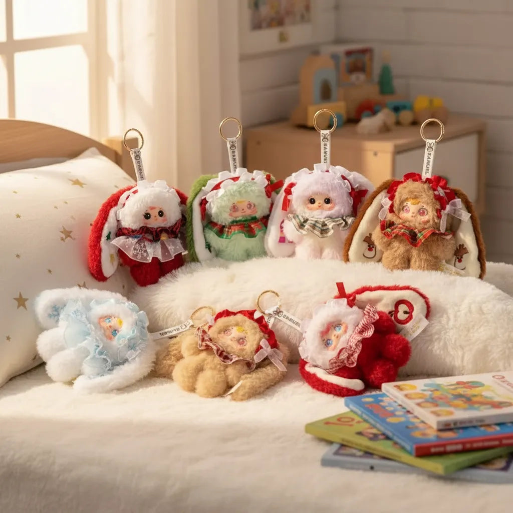 Llavero Blind Box Peluche Serie Navidad Samuel Genérico