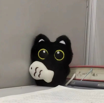 Llavero Peluche Gatito Pez Kawaii Genérico