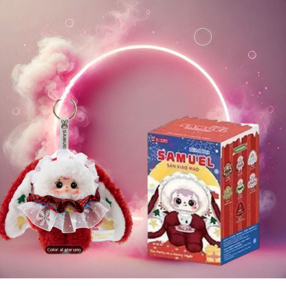 Llavero Blind Box Peluche Serie Navidad Samuel Genérico